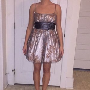 Homecoming Dress Rose Gold